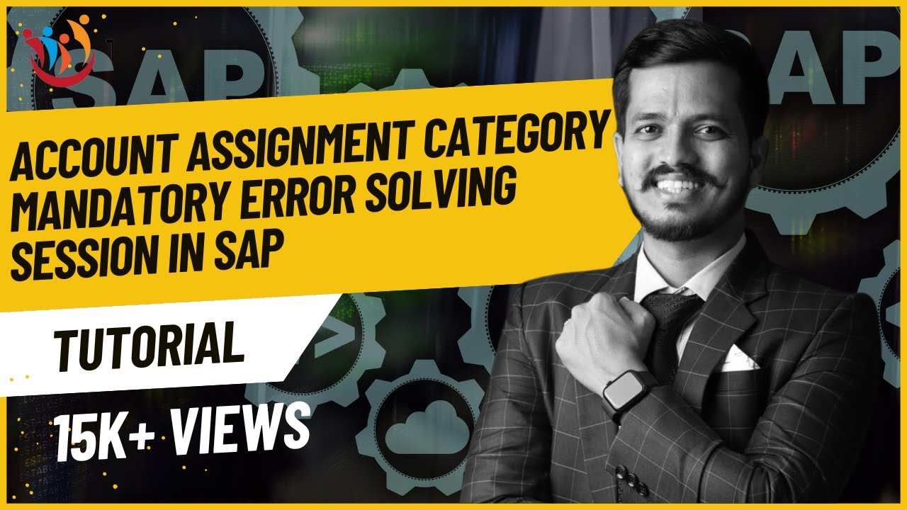 account assignment category error in sap