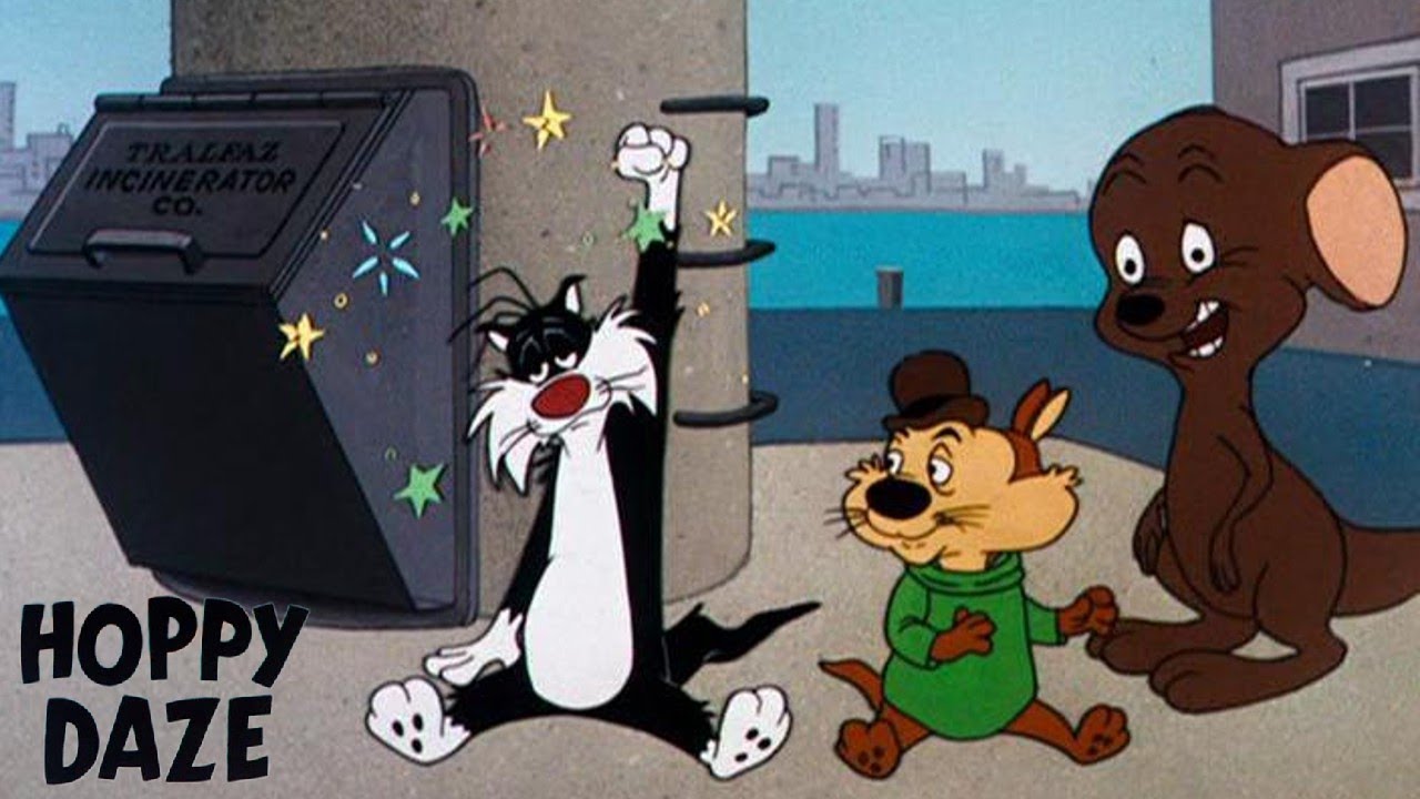 Hoppy Daze 1961 Looney Tunes Sylvester and Hippety Hopper Cartoon Short