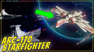The Republics Arc170 Clone Wars Starfighter  Star Wars shorts