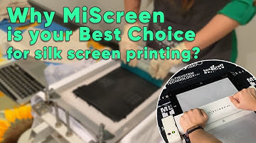 How to Screen Print at Home: MiScreen - Digital Screen Maker