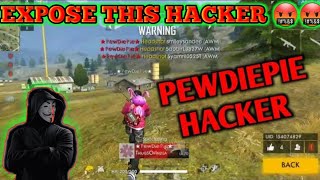 PEWDIEPIE HACKER SCRIPT USER FULL GAME PLAY|| FREE FIRE ||2019 BEST HACKER IN FREE FIRE.  EXPOSED🤬 screenshot 2