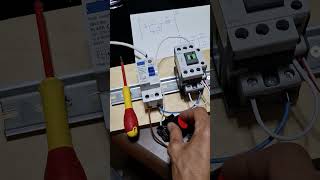 Kontaktör Devre Şeması Ve Kumanda Devresi Start Stop Bağlantısı. Resimi