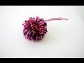 How to Make a Pom Pom Using Only Your Hands