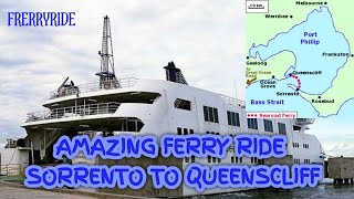 FERRY RIDE || Amazing Ferry Ride from Sorento  to Queens cliffs ||  Melbourne Australia 🇦🇺