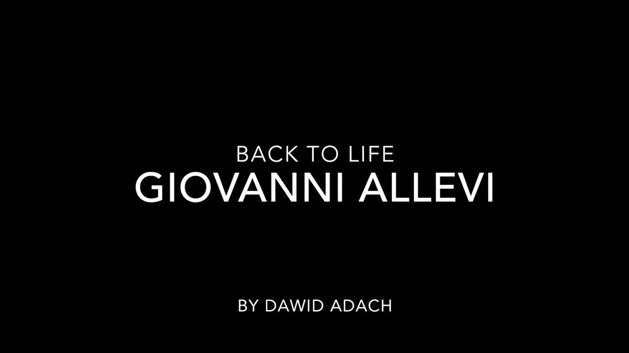 Spartito Back To Life Giovanni Allevi