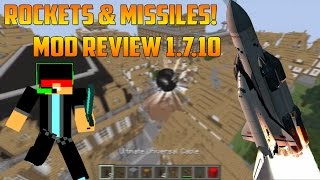 Destroying Half Of The City! MINECRAFT Voltz (ICBM Mod)  Mod 1.7.10