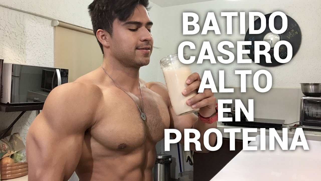 Batidos para subir masa muscular