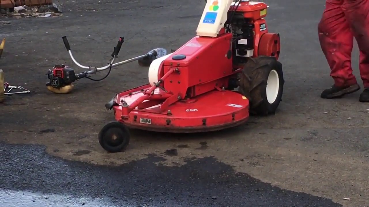 OREC オートモア 自走 草刈り機 AM80 バック付 使ってみました