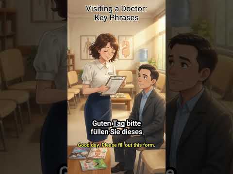 Visiting a Doctor in Germany: Key Phrases #shorts