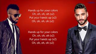 Colors letra full audio  Maluma Ft  Jason Derulo