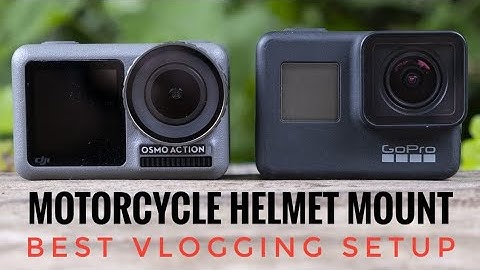 GoPro HERO 7 Black Best Moto Vlogging Setup 2019 | DJI Osmo Action Vlogging