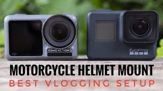 GoPro HERO 7 Black Best Moto Vlogging Setup 2019 | DJI Osmo Action Vlogging