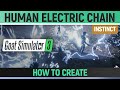 Goat simulator 3  instinct  create a human electric chain