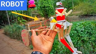 How to make walking humanoid Machine Robot| diy project #tech Sanbi abs