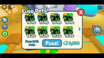 Fusing Method To Get Rainbow Haxolotl (Pet Simulator X)