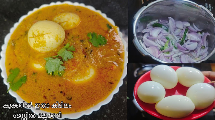 Don't waste time frying onions, you can make egg curry in a cooker in minutes || Egg Curry Recipe