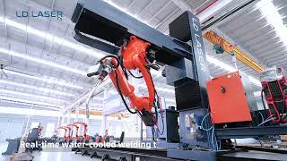 LD-R9 Series Intelligent Welding Robot Workstation, engineered for precise and efficient welding