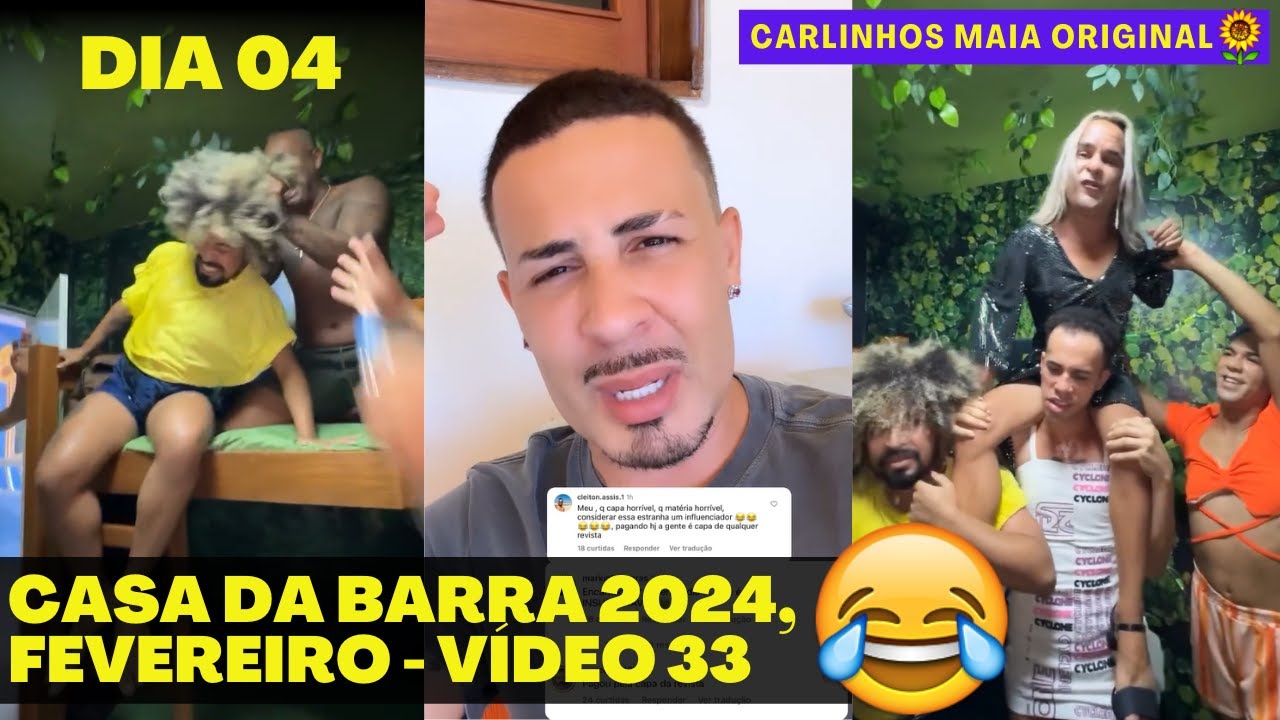 LEVOU NA CARA | PEGARAM PESADO NO QUARTO, LEVOU ÁGUA NA CARA 😂😂 | CARLINHOS MAIA 🌻