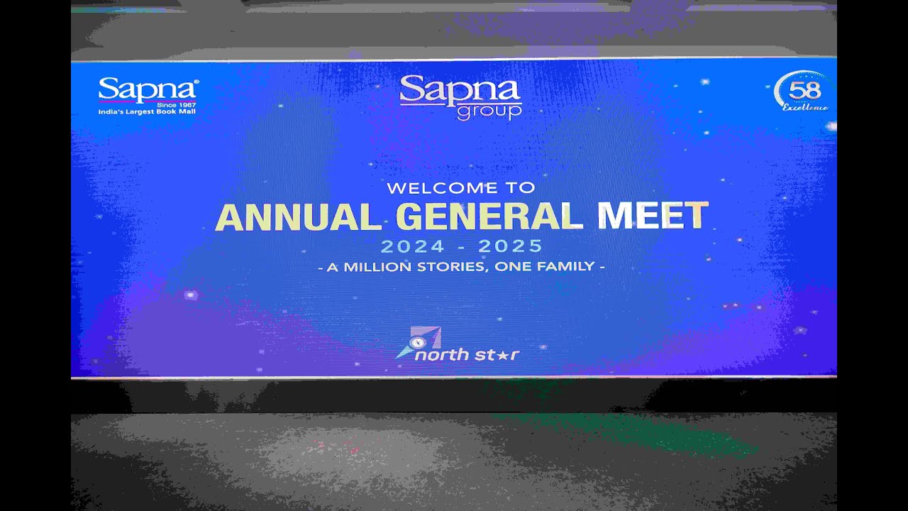 Annual General Meeting 2025 | Sapna Book House  