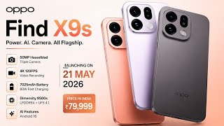 Oppo Find X9s Flagship Killer 😍 Dimensity 9500s Beast!