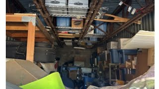 WE BOUGHT A 300 STORAGE UNIT AND FOUND GOLD RINGS RARE 1960s GUITAR AMPS FOLK INSTRUMENTS