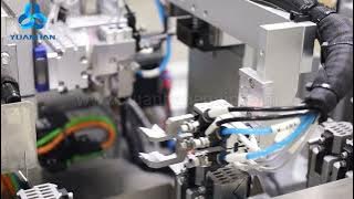 Automatic Wire Shielding Brushing and Twisting Machine YH-1185SP - Yuanhan