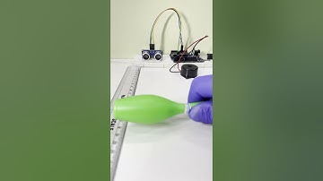 Ultrasonic buzzer using Arduino