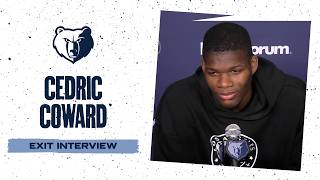 Cedric Coward 2025-26 Grizzlies Exit Interviews
