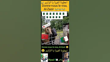 اعطونا الفيزا يا الزازير Donne Nous Le Visa Al Zazir 