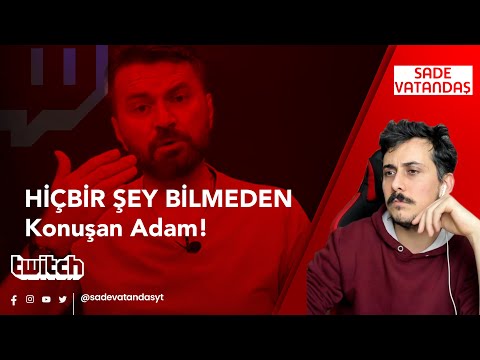 Mehmet Koyuncu, Abdurrahman Uzun'u İzliyor! Sade Vatandaş Twitch Yayınları