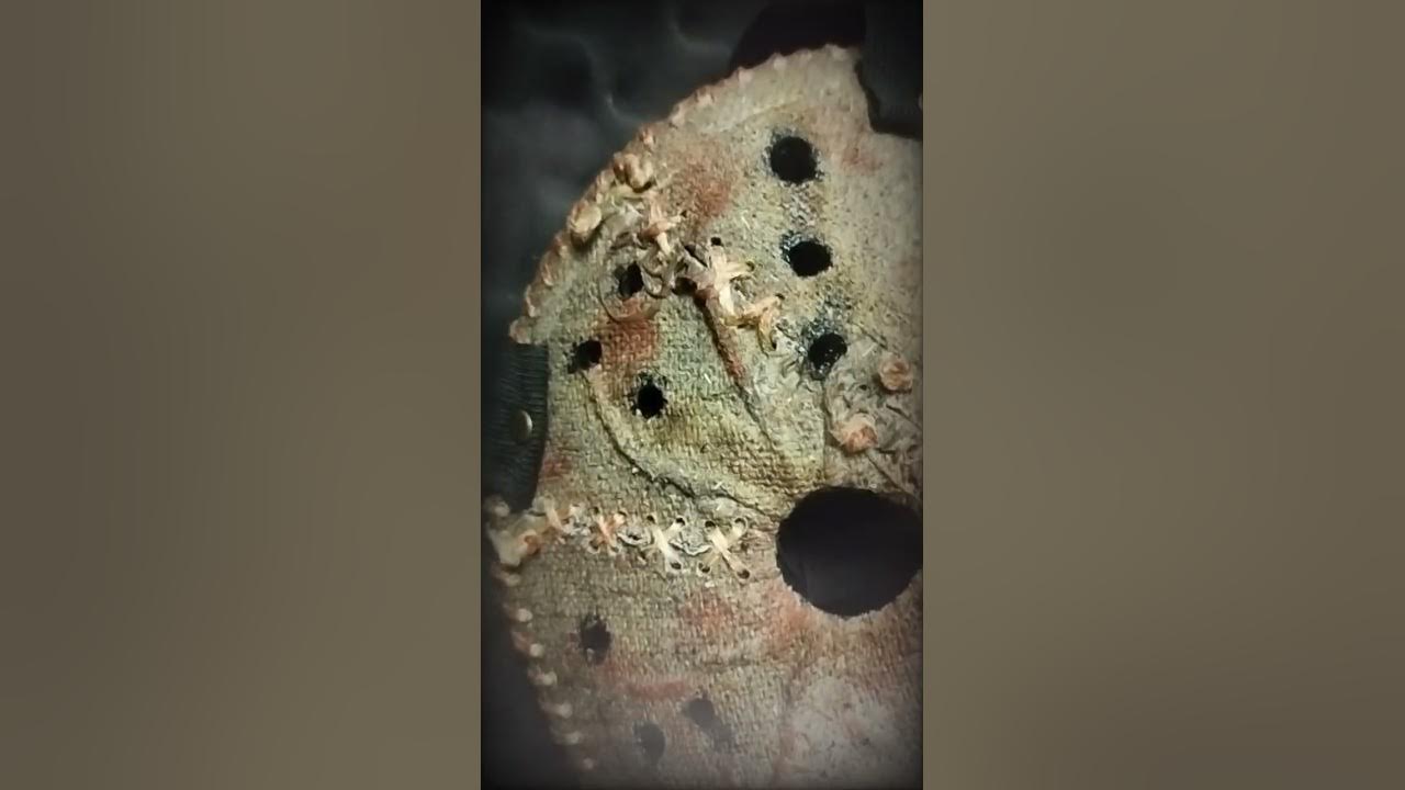 Маска Джейсона Вурхиза из мешковины. - YouTube