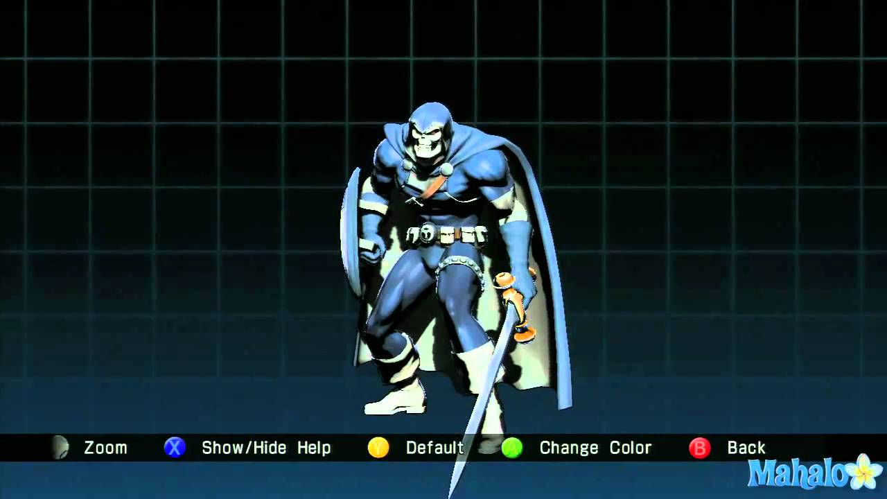 Marvel vs Capcom 3 - Costumes - Taskmaster - YouTube