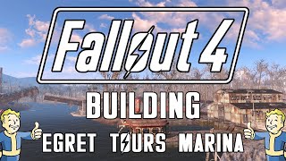 Part One - Building at Egret Tours Marina - Fallout 4, No Mods.