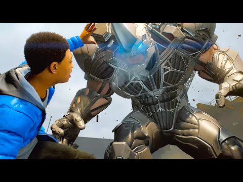 Miles Becomes Stronger Than Rhino - Marvel's Spider-Man