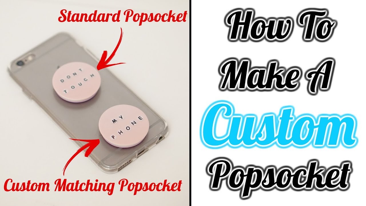 How To Make A Custom Matching Popsockets O. Henry YouTube