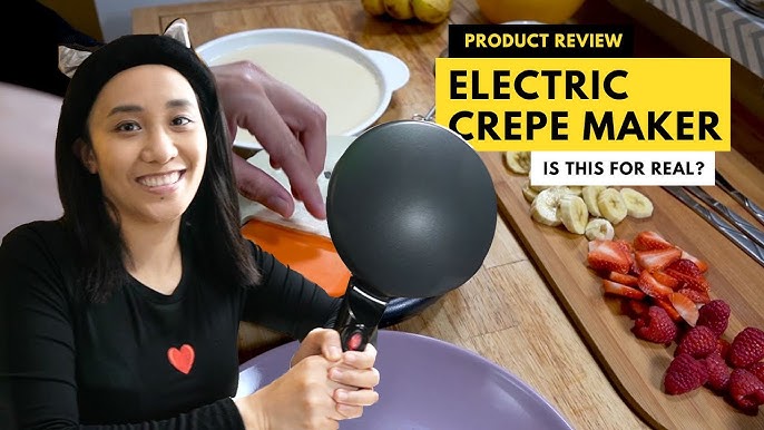 Jual Electric Crepe Maker Alat Pembuat Crepes Lumpia [Ready Stock