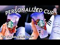 DIY PERSONALIZED STARBUCKS CUP! *Tik Tok Made Me DO IT!* | DIYholic