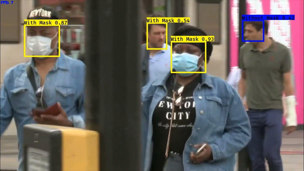 Face Mask Detection Using YoloV3 YouTube