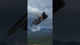 Savage session in whistler. freeridemtb ridefastcrew mtb backflip fullsend bike crazy mulch