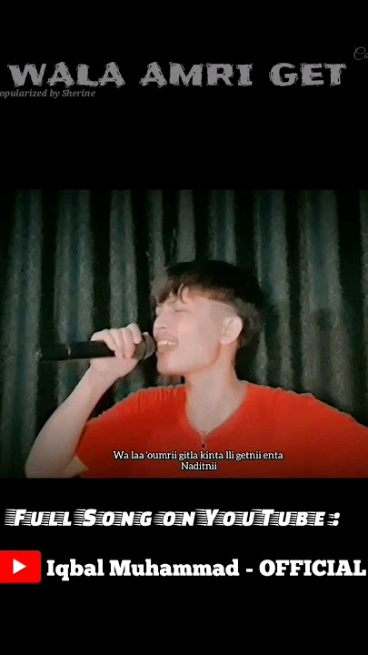 Dj Wala Amri Get Lagenta - Iqbal | Lagu Arab Viral TikTok Live Cover 2024
