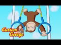 Gymnastics Class 🐵 Curious George 🐵 Kids Cartoon 🐵 Kids Movies