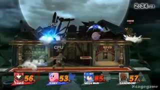 Super Smash Bros. Wii U - Luigi's Mansion Gameplay  [ HD ]