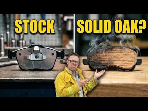I Made Brake Pads From Scratch. Will They Stop?
