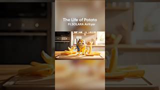 Potatoes just got an upgrade crispy, golden and guilt free in SOLARA Airfryer
