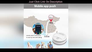 ☑ Review WiFi Smoke Detector Fire Alarm Tuya APP Smart Life APP Fire Detector Smoke Sensor Security screenshot 3