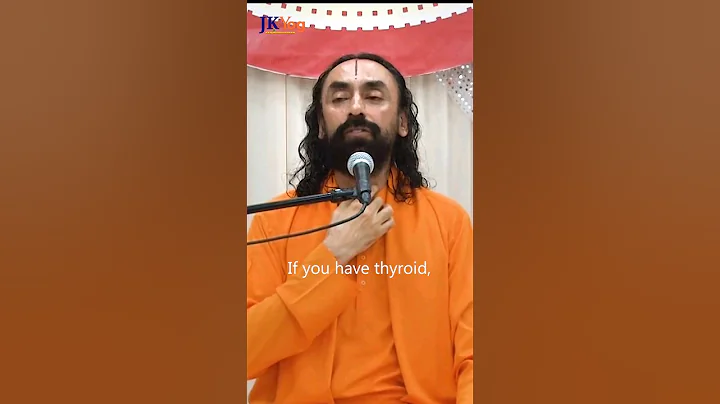Beat Hypothyroidism Naturally with Yoga l Swami Mukundananda  #shorts