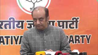 Media Briefing by BJP National Spokesperson Dr  Sudhanshu Trivedi at BJP HQ, New Delhi 07 02 2026