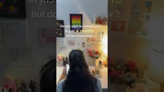 Do you want to change your life in 4 months  Read caption 👇🏻 #change #studytips #shorts #ytshort