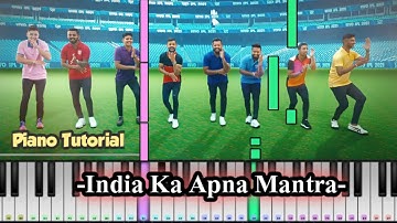 VIVO IPL 2021 - India Ka Apna Mantra Piano Cover | by Mobile Piano