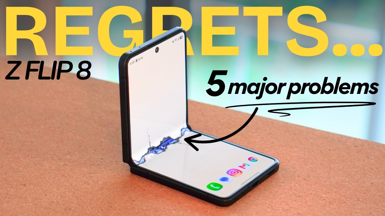 Z FLIP 8: 5 MAJOR PROBLEMS (You Need To Know!)